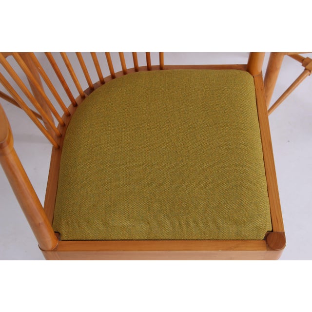 Armchairs by Børge Mogensen for Søborg Møbelfabrik, 1970s, Set of 4 For Sale - Image 6 of 8