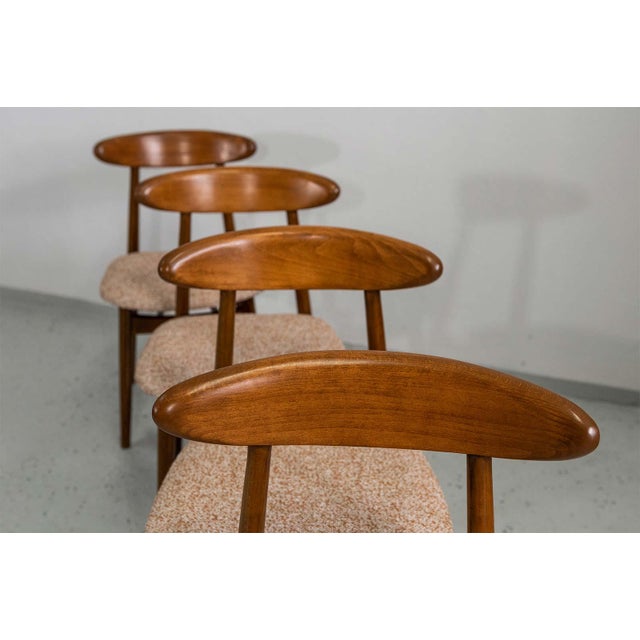 Vintage Dining Chairs by ZFM, Poland, 1960s, Set of 4 For Sale - Image 12 of 18