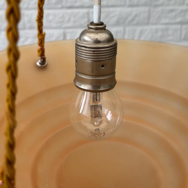 Art Deco Pendant Lamp by Edward Hald for Nordiska Kompaniet, 1930s For Sale - Image 10 of 13