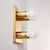 Gold Brass Wall Lamp For Sale - Image 4 of 18