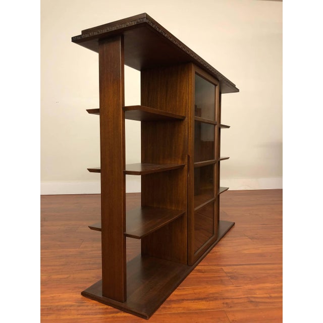 Frank Lloyd Wright for Henredon Taliesin Bookshelf Hutch Chairish