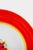 Intreccio Red 4-Piece Place Setting | Hand-Painted Italian Dinnerware From Deruta For Sale In Chicago - Image 6 of 12