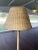 Mid-Century Modern Vintage Wicker Rattan Mid-Century Modern Table Floor Lamp For Sale - Image 3 of 5
