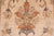 Shabby Chic Shabby Chic Ziegler Tan/Rust Wool Runner Rug- 1'11'' X 5'3'' For Sale - Image 3 of 10