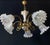 Vintage Ceramic and Glass Chandelier, 1960s For Sale - Image 17 of 18