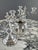 20th Century Silver-Plated Metal Candelabra, Set of 2 For Sale - Image 5 of 12