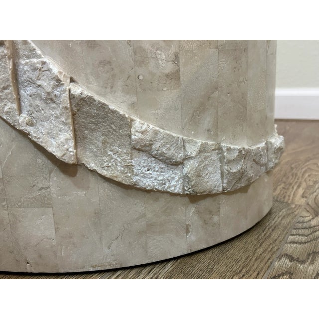 1980s 1980's Mid-Century Modern Maitland-Smith Kidney Shaped End Tables - a Pair For Sale - Image 5 of 12