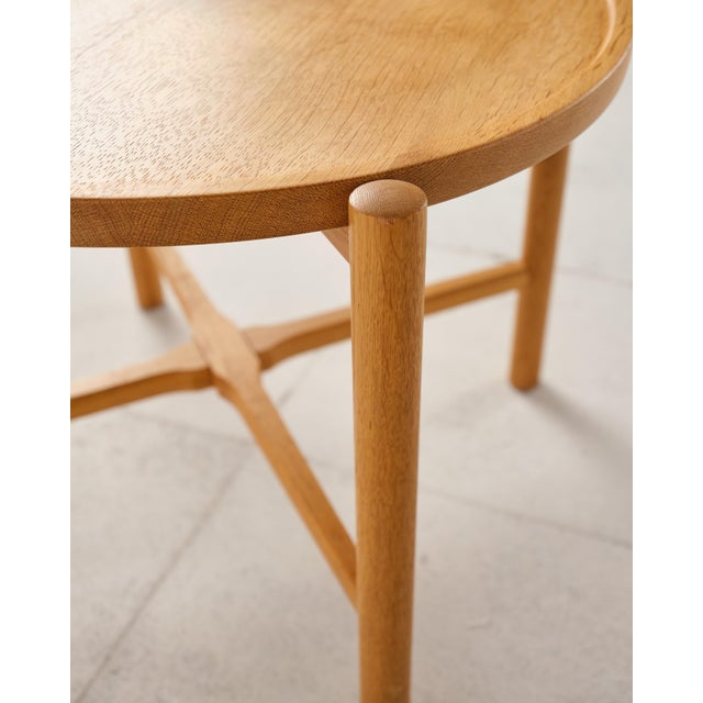 AT35 / PP35 Tray Coffee Table in Oak by Hans J. Wegner for PP Møbler, 1970s For Sale - Image 10 of 17