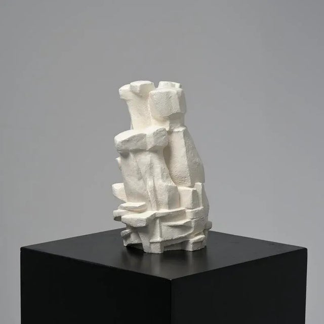 Jan Keustermans, Abstract Sculpture, Plaster For Sale - Image 4 of 18