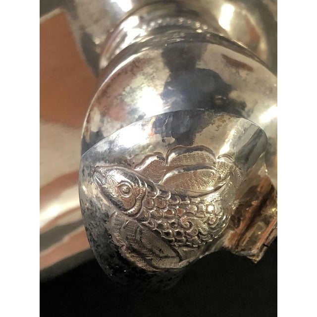 18th Century Silver Cruets from G. Leon Larriva, 1785, Set of 2 For Sale - Image 9 of 14