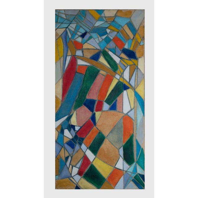 Giorgio Lo Fermo, Reticolo I, Oil on Canvas, 2021 For Sale - Image 4 of 4