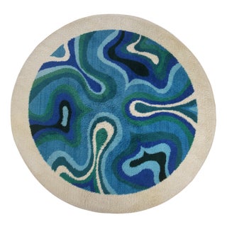 Space Age Menuette Rug in Wool from Desso, 1970s For Sale