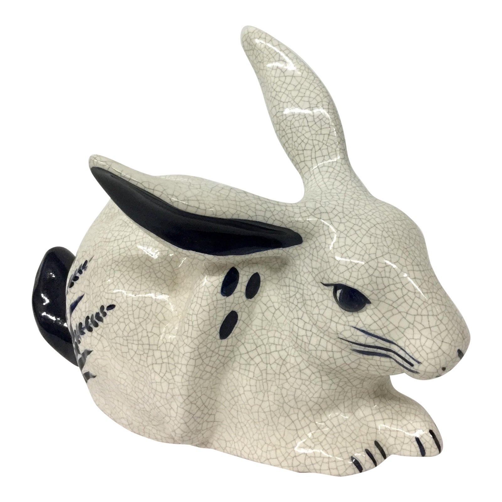 Vintage Ceramic Bunny Rabbit Figurine Chairish