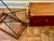Campaign Style Lift-Top Writing Chest on Folding Iron Stand | Mid-Century British Colonial For Sale - Image 6 of 12