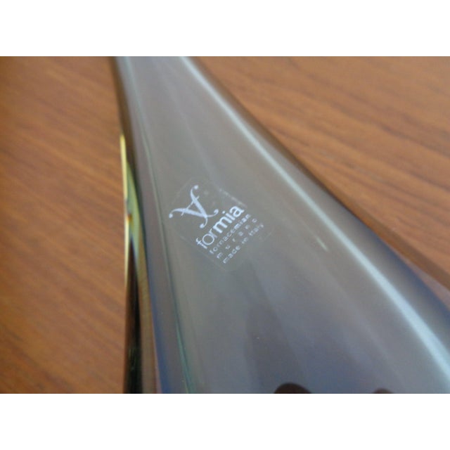 1980s Murano Formia Glass Vases by Giuliani Mian for Fornace Mian, 1980s, Set of 2 For Sale - Image 5 of 13