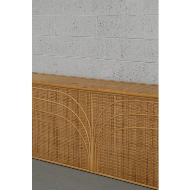 1970s Rattan and Bamboo Storage Cabinet by Axel Enthoven, 1970 For Sale - Image 5 of 10