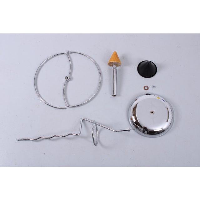 Postmodern Chrome Umbrella Stand, 1980s For Sale - Image 11 of 18