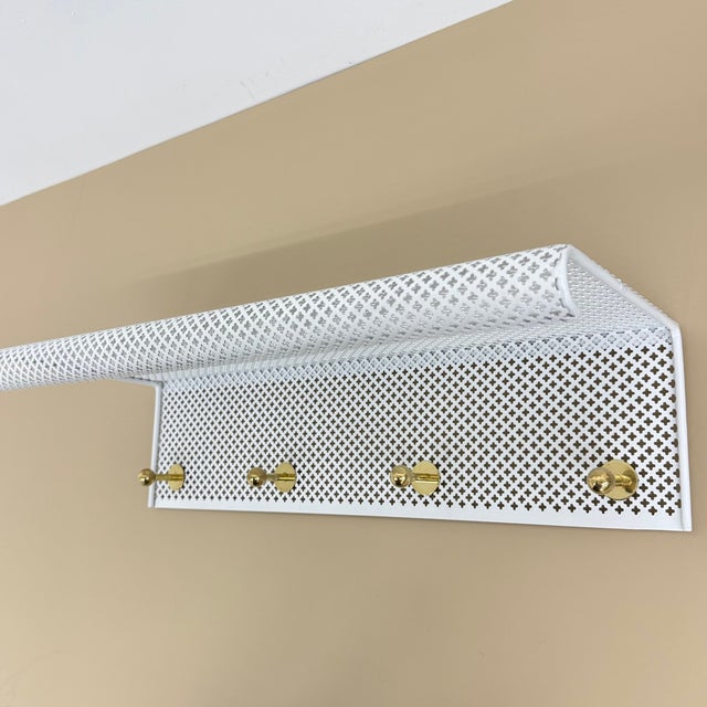 Coat Rack in the style of Mathieu Matégot, 1950s For Sale - Image 15 of 18