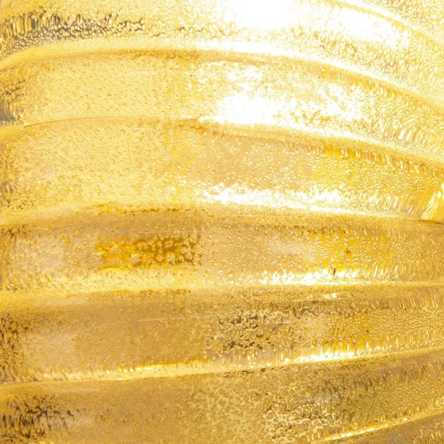 Vintage Italian Wall Light in Amber Murano Glass with Brass Structure, 1990s For Sale - Image 12 of 13