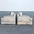 Postmodern Pink and Blue Ropped and Skirted Lounge Chairs - A Pair For Sale In West Palm - Image 6 of 11