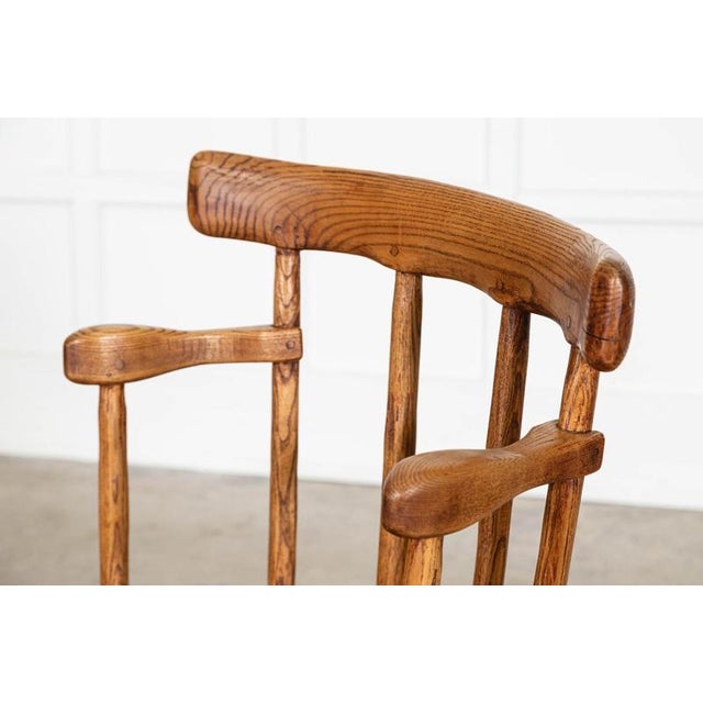 Welsh Ash and Elm Vernacular Hedge Chair, 1800 For Sale - Image 9 of 14