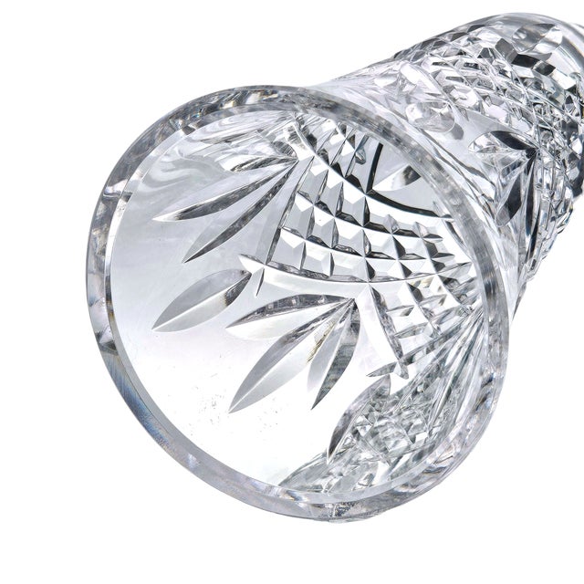 Edinburgh Crystal “Star of Edinburgh” Signed Cut-Glass Champagne Flute, 6.5" For Sale - Image 14 of 18