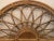 Brown Vintage Bamboo Rattan Arched Wall Mirror For Sale - Image 8 of 11