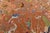 Textile Modern Indian Hand-Knotted Wool Rug – Rust & Blue Tree of Life For Sale - Image 7 of 10