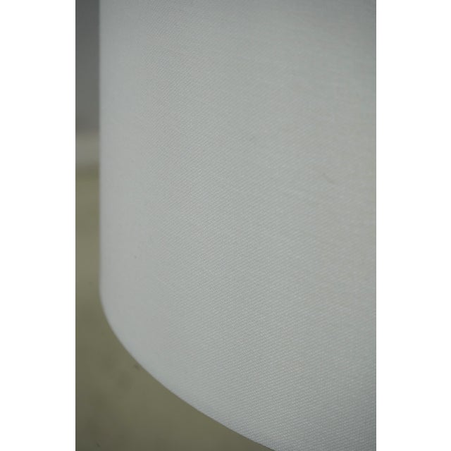 Ceramic Pair Uttermost Modern Design Blue Ceramic Table Lamps For Sale - Image 7 of 12