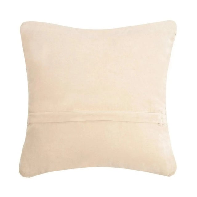 Chinoiserie Square Chinoiserie Tree Wool Hooked Pillow For Sale - Image 3 of 4