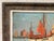 Vintage French Impressionist Harbor Scene Oil Painting, Lucien Lefebvre-Foinet Frame For Sale - Image 4 of 17