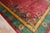 1920s Fuschia Floral Modern Antique Chinese Art Deco Rug 8'9" X 11'6" Handknotted Wool Carpet For Sale - Image 11 of 13