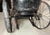 Antique 19th Century Handmade Mixed Media Tole Running Rickshaw Mini Sculpture For Sale - Image 15 of 18