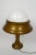 Art Deco Brass and Molded Glass Table Lamp, 1930s For Sale - Image 4 of 7