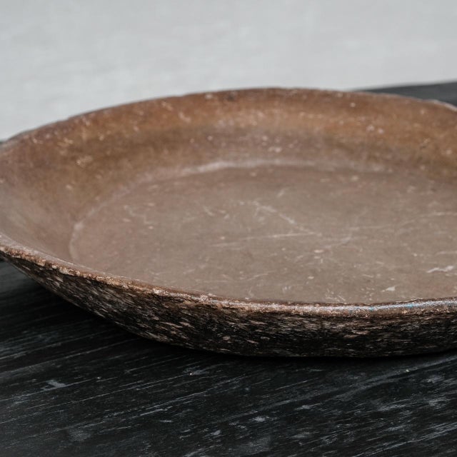 Vintage Nepalese Stone Platter, 1930s For Sale - Image 4 of 10