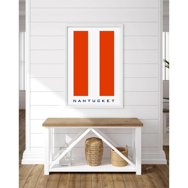 Contemporary Nantucket Mid Channel Marker Fine Art Print by Liz Roache For Sale - Image 3 of 4