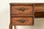 Wood Sligh Furniture French Provincial Louis XV Carved Fruitwood Leather Top Bureau Plat Desk, Circa 1960s For Sale - Image 7 of 12