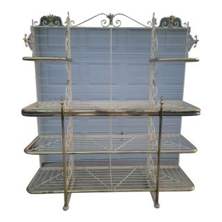 Mid 20th Century French Perfit Fils Bakers Rack For Sale