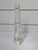 Large Mid 20th Century Crystal Glass Obelisk For Sale - Image 9 of 12