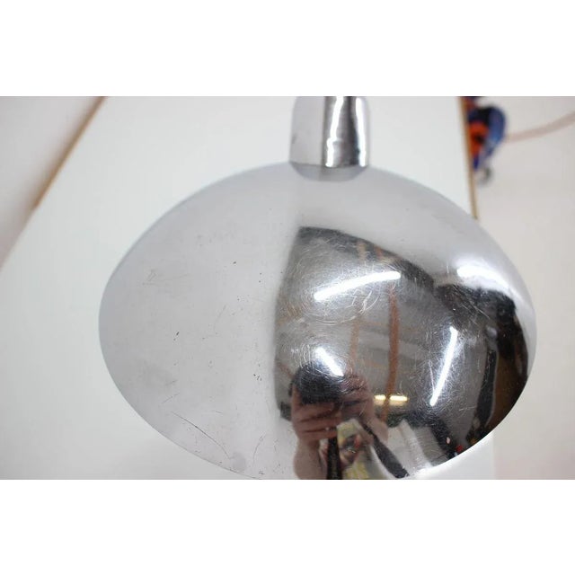 Mid-Century Modern Mid-Century Metal Table Lamp, 1950s For Sale - Image 3 of 12