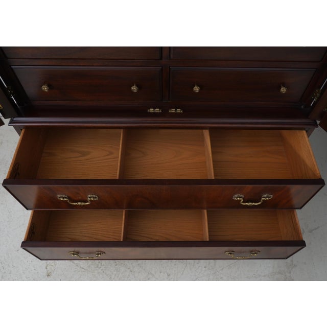 Henkel Harris Mahogany Tall Wardrobe Chifferobe Armoire For Sale In Philadelphia - Image 6 of 18