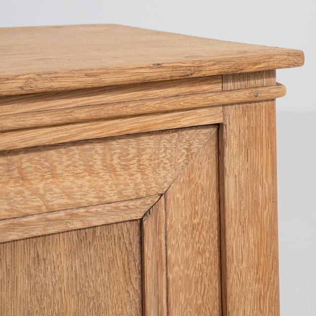 19th Century French Louis Philippe Wooden Side Cabinet Table France 19th Century For Sale - Image 4 of 16