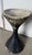 Sculpture Materials Mid-Century Modern Black Painted Hourglass Planter For Sale - Image 7 of 9