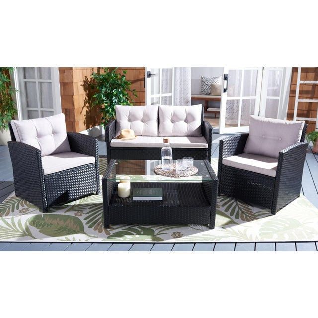 Lifes a beach, and with this Vellor Living Set you will be sure to bring this relaxed coastal lifestyle to the porch or...