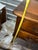 Large French Fruitwood Desk W/Leather Top For Sale - Image 4 of 9