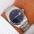 Contemporary Rolex Oysterdate Precision Ref. 6694 Blue Dial 34mm Stainless Steel Wristwatch For Sale - Image 3 of 11