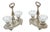 Silver Salt and Pepper Shakers, Set of 2 For Sale