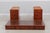 Reprodux Bevan Funnel Leather Top Yew Wood Desk For Sale - Image 17 of 18