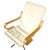 Mid-Century Style Tufted Upholstery and Bentwood Swivel Lounge Chair For Sale - Image 11 of 17