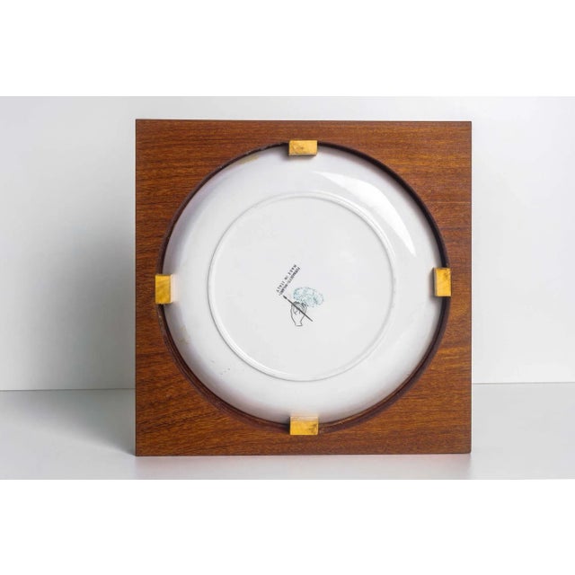 1950s 1950s Piero Fornasetti Maschere Italian Plates, Set of Three For Sale - Image 5 of 6